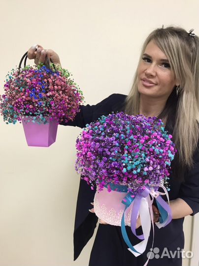 Живые цветы букеты