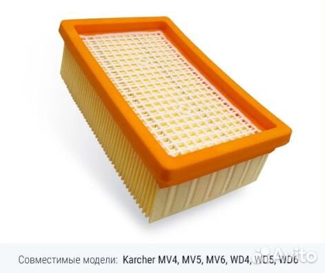 Фильтр для пылесосов Karcher серии WD 4/5/6
