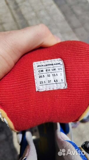 Ролики детские 32-37