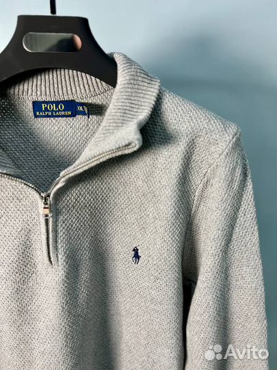 Серая Кофта Polo Ralph Lauren Оригинал