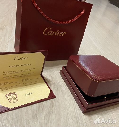 Коробка cartier