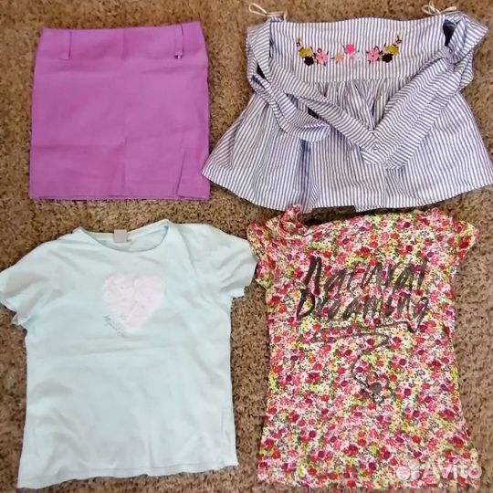 Вещи пакетом на девочку