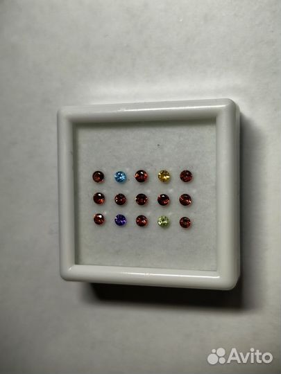 Цветные полудрагоценные камни