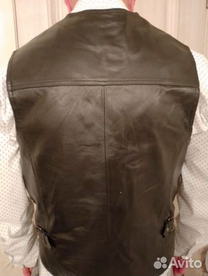 Жилетка мужская 52-54 кожа