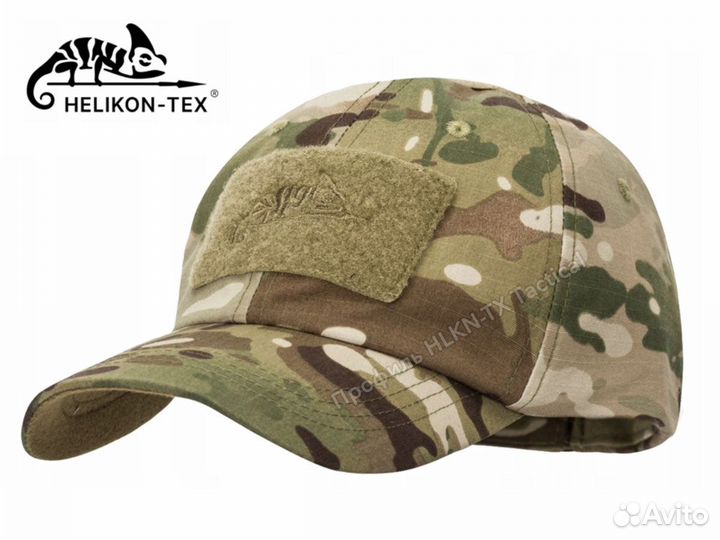 Кепка Helikon-tex PolyCotton Rip-stop Multicam