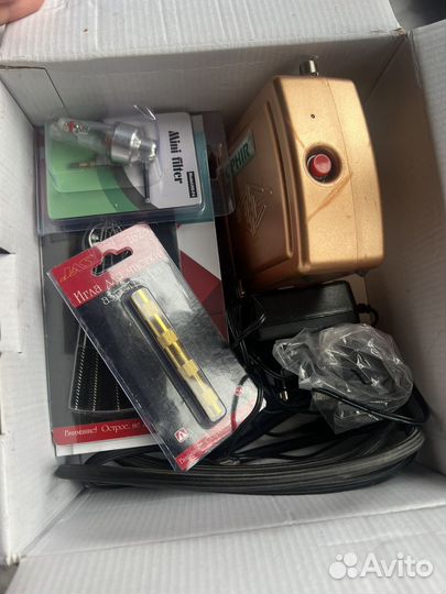 Аэрограф с компрессором