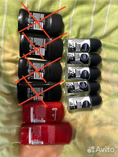 Дезодорант мужской nivea, old spice, axe