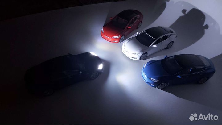 Tesla Model S 1:32 RC Машинка на радиоуправлении