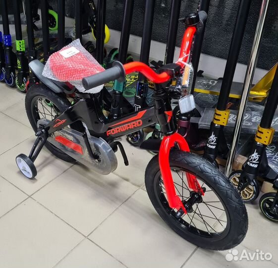 14д. forward cosmo 14 (черный/красный) 2022