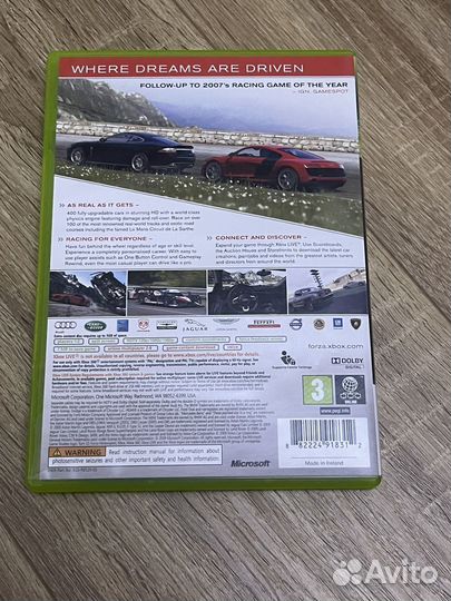 Forza motorsport 3 xbox 360