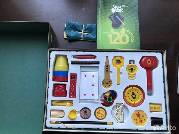 Набор для фокусов “Step to magic” 120 фокусов