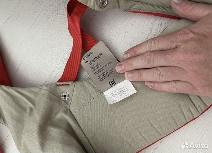 Эргорюкзак слинг Stokke красный