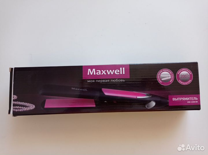 Выпрямитель для волос новый