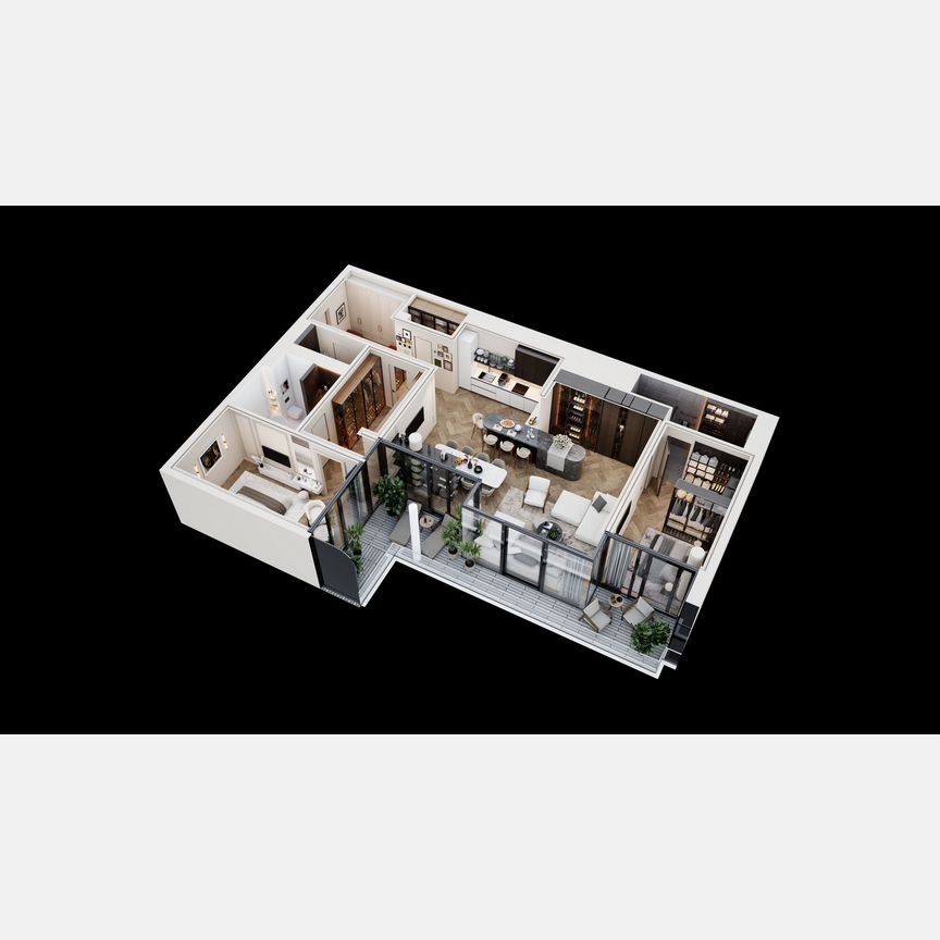 3-к. квартира, 134,1 м², 10/18 эт.