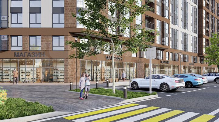 1-к. квартира, 35 м², 2/9 эт.