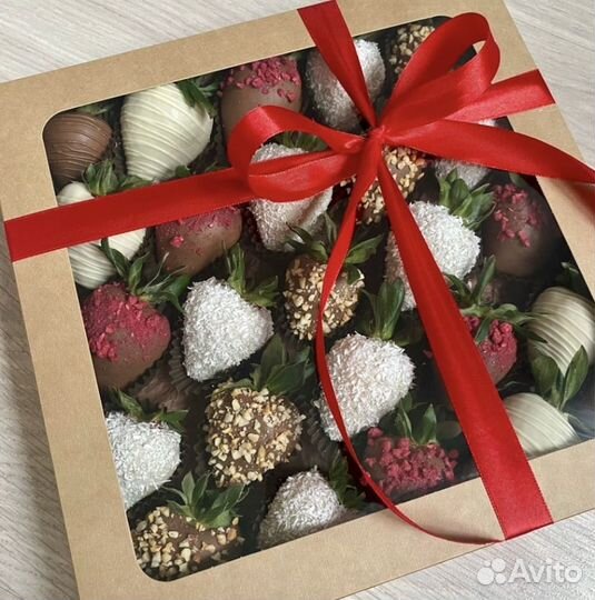 Клубничка в шоколаде