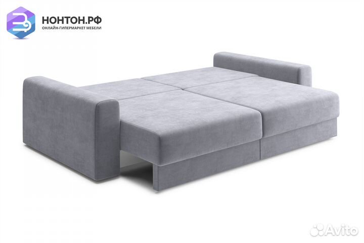 Диван тик-так Омега серый