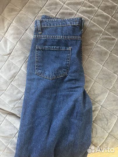 Джинсы женские широкие