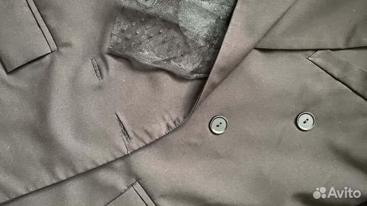 Пиджак женский черный s/m с кружевом