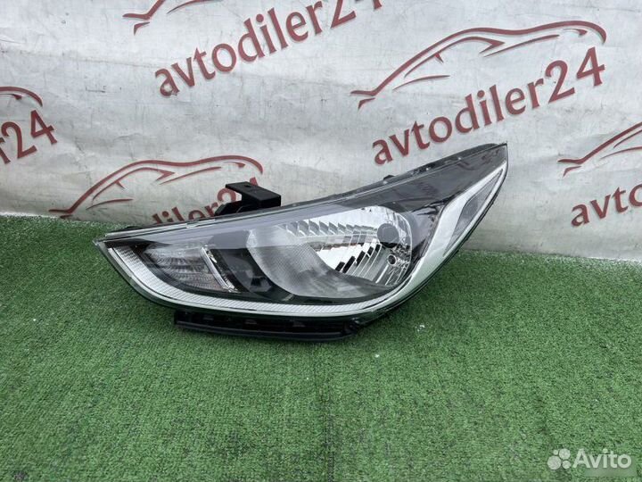 Фара левая Hyundai Solaris HCR G4LC 2017-2020