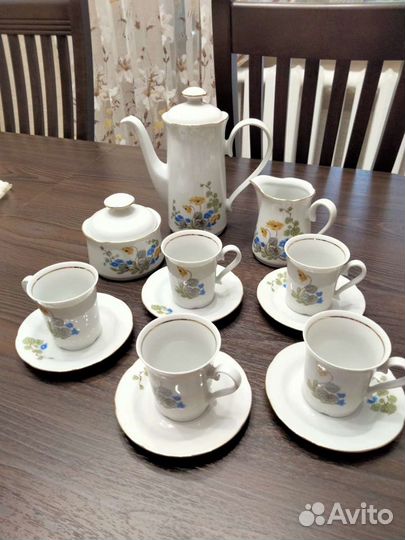 Сервиз кофейный гдр