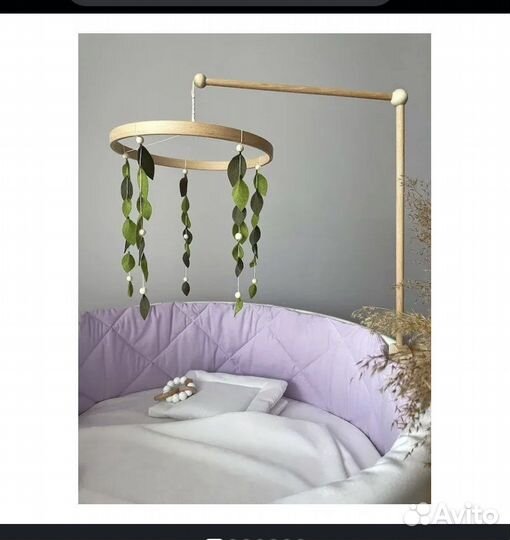 Бортики в детскую кроватку