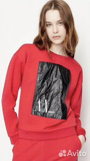 Armani exchange свитшот новый