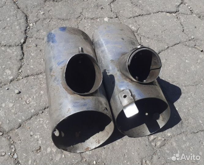 Насадки на выхлоп mercedes W220