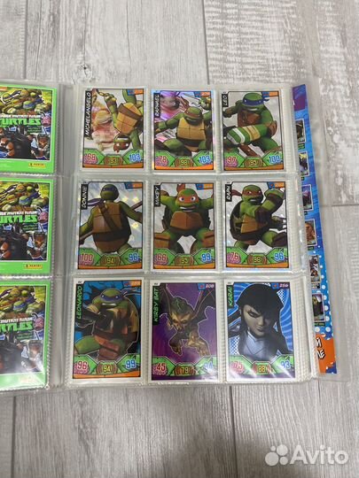 Карточки черепашки ниндзя