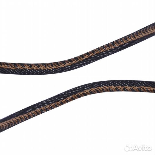 Кабель в тканевой оплетке USB - microusb 2.4A, 1 м