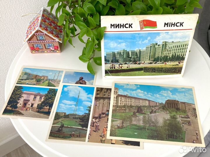 Набор открыток Минск СССР