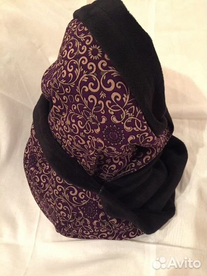 Шапка снуд шарф