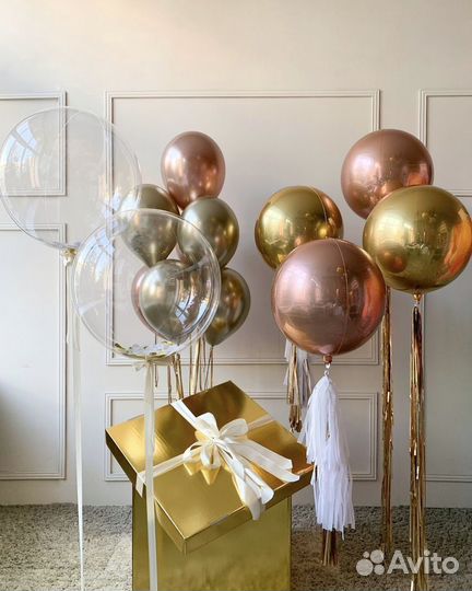 Сюрприз с воздушными шарами