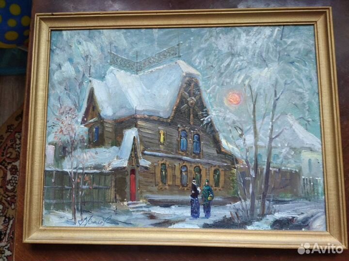 Картина «Терем в снегу», Барнаул