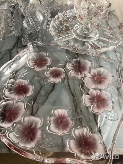 Хрусталь (вазы, салатники и т.п)