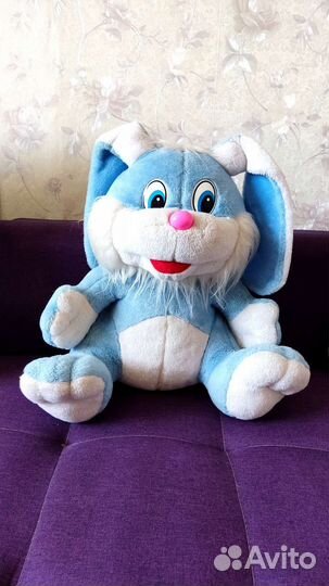 Большая мягкая игрушка Заяц 40см