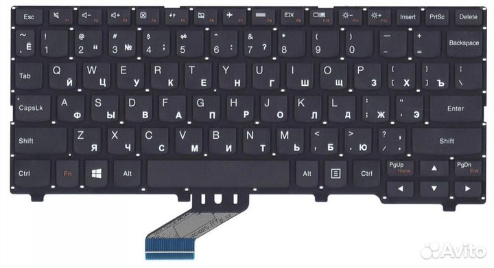 Клавиатура Lenovo IdeaPad 110S-11AST без рамки, OE