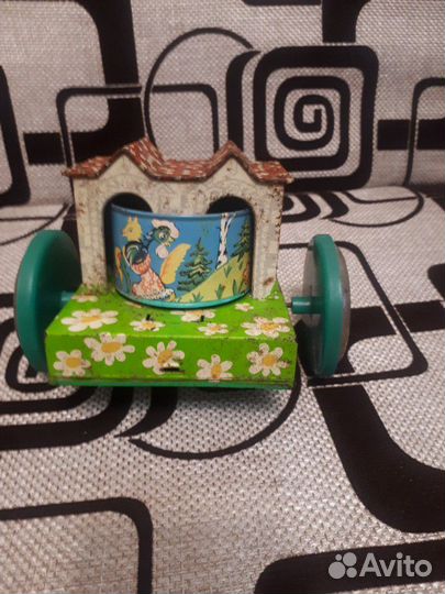 Детская каталка СССР жесть