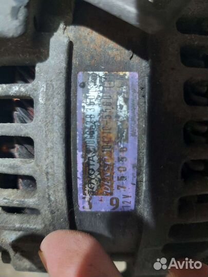 Генератор тойота авенсис