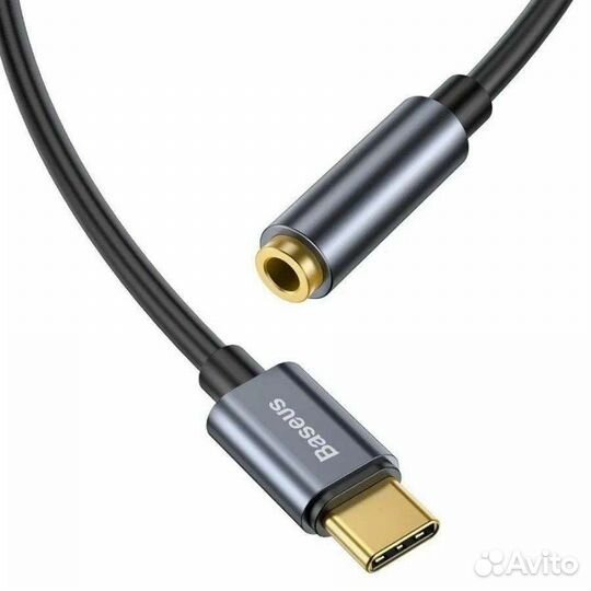 Аудиоадаптер Type-C to Aux 3.5 mm Baseus