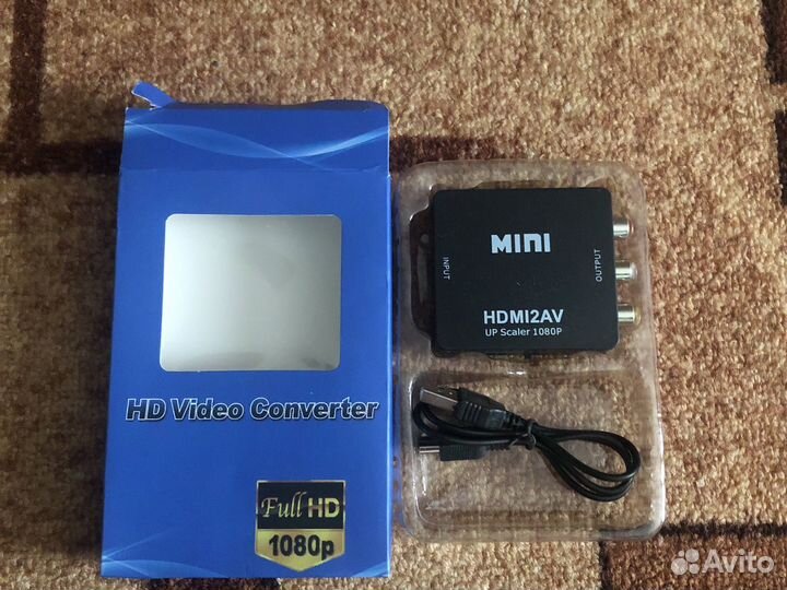 Hdmi to 3RCA (тюльпаны) конвертер