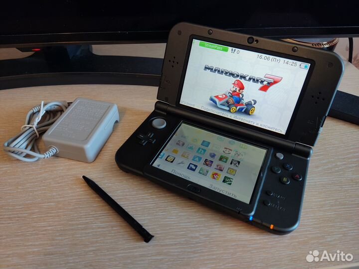 Прошитая New Nintendo 3DS XL Black 64Gb