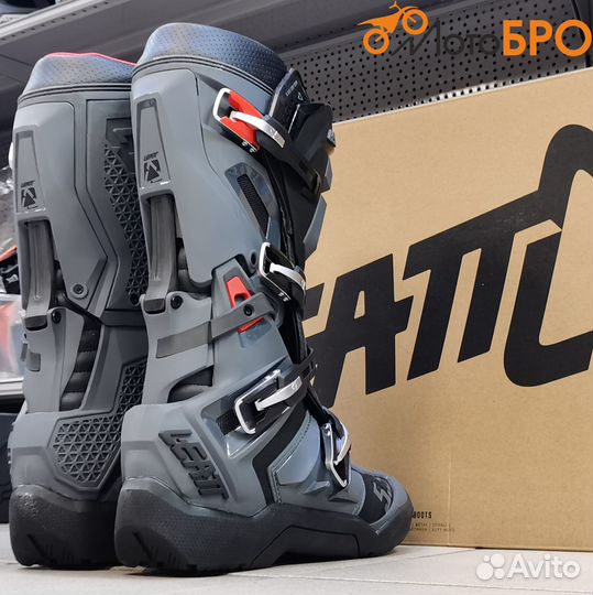 Мотоботы эндуро Leatt 5.5 серые