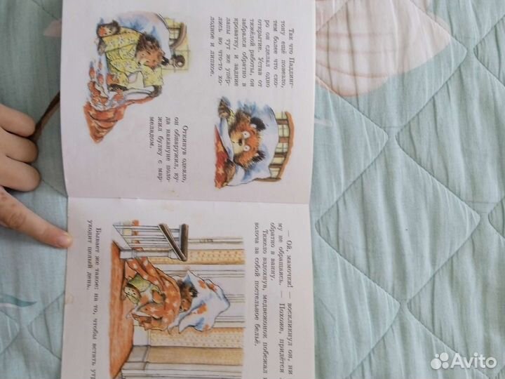 Книга про Медвежонка Паддингтона и мокрую историю