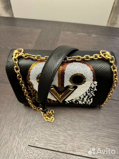Сумка Louis Vuitton Twist MM Epi Owl