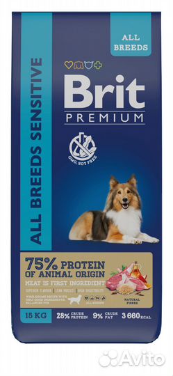 Сухой корм Brit Premium для собак