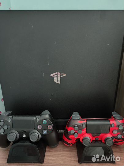 Sony PS4+док станция+геймпады
