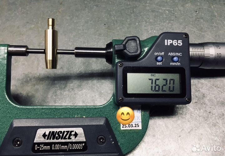 Калибры промерочные 7.62 с резьбой М5