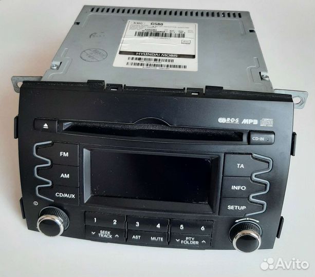 Штатная магнитола Kia Sorento II 2010