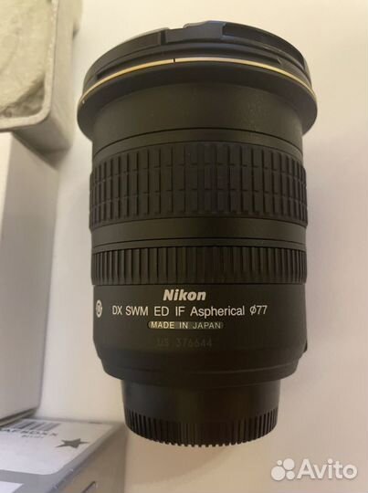 Nikon 12-24mm f4G ED-IF AF-S DX Zoom-Nikkor